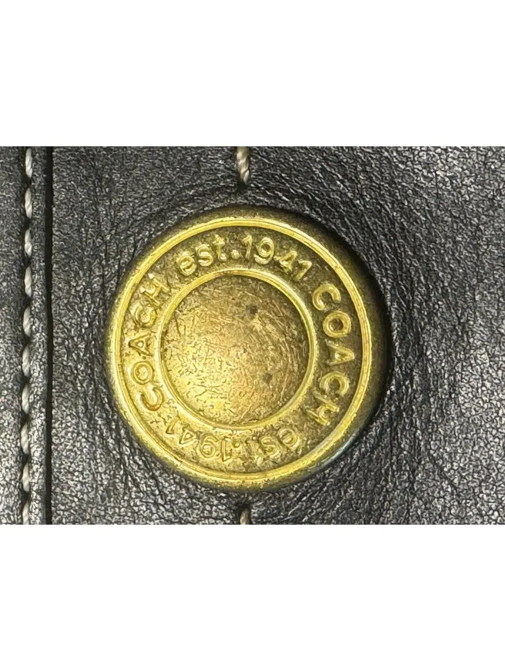 Coach Signature Canvas Wristlet Clutch